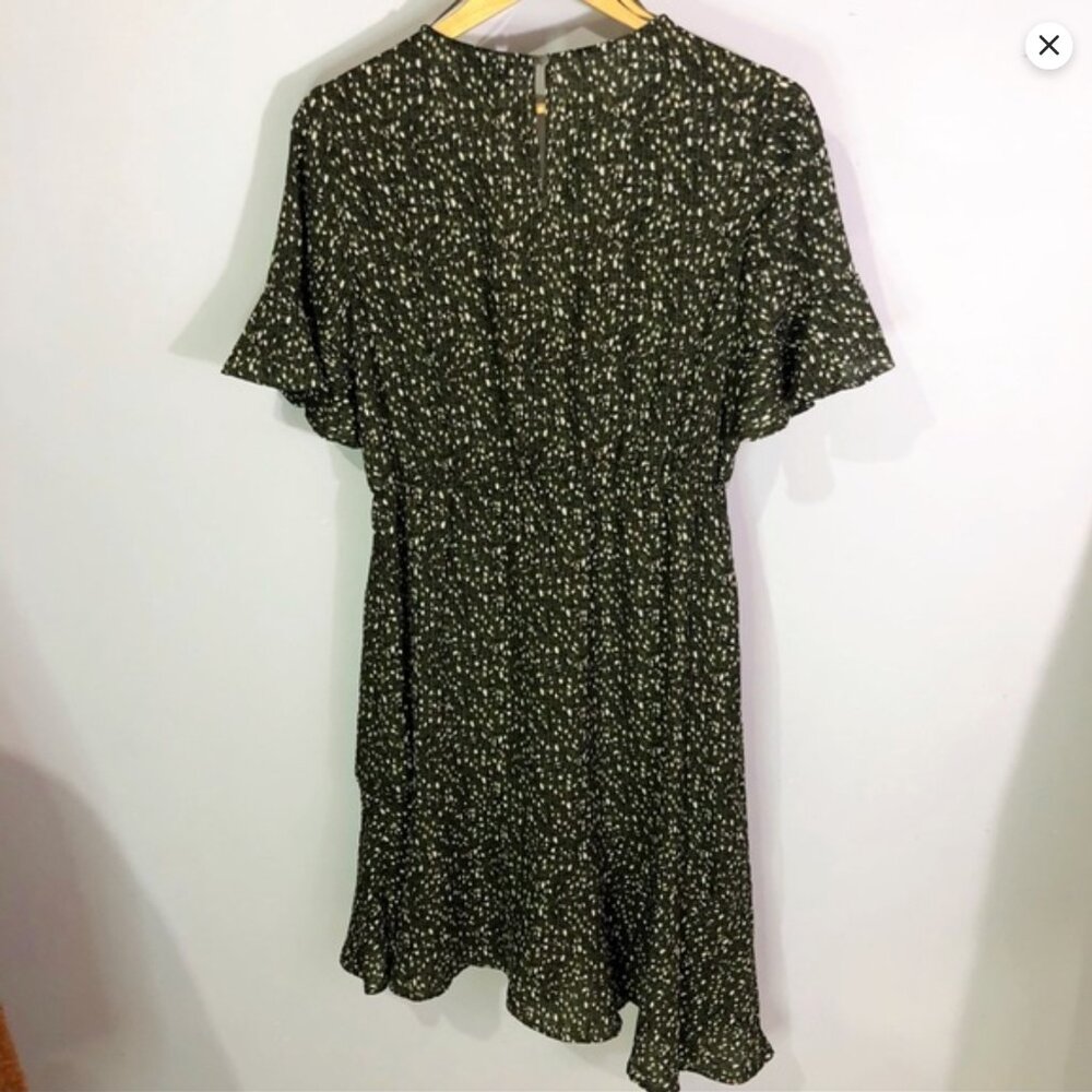 Mossimo Supply Co. Olive Green Wrap Dress – Size XL - Picture 5 of 7